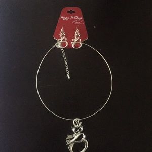 Snowman jewelry set